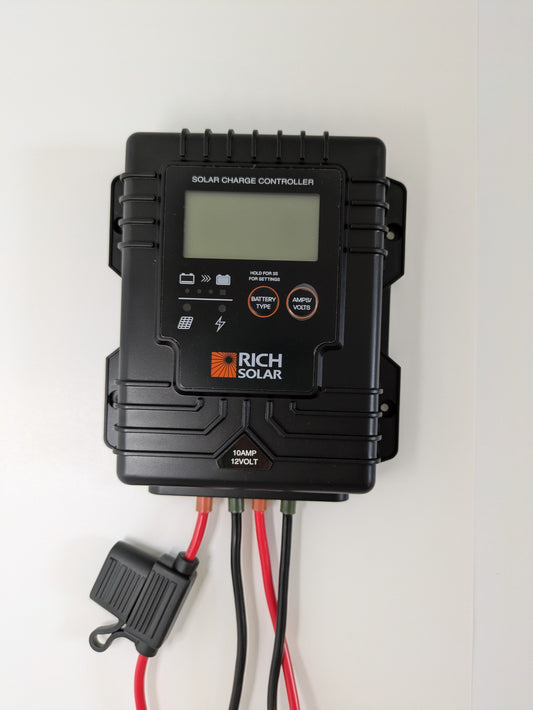 Water Resistant Inline PWM Solar Controller