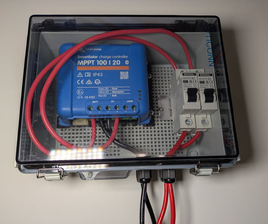 100/20 Water Resistant Inline MPPT Solar Controller